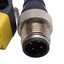 Used Banner QS18EN6CV45Q5 Photoelectronic Sensor NPN, 43mm Range, 10-30VDC, 4-Pin M12