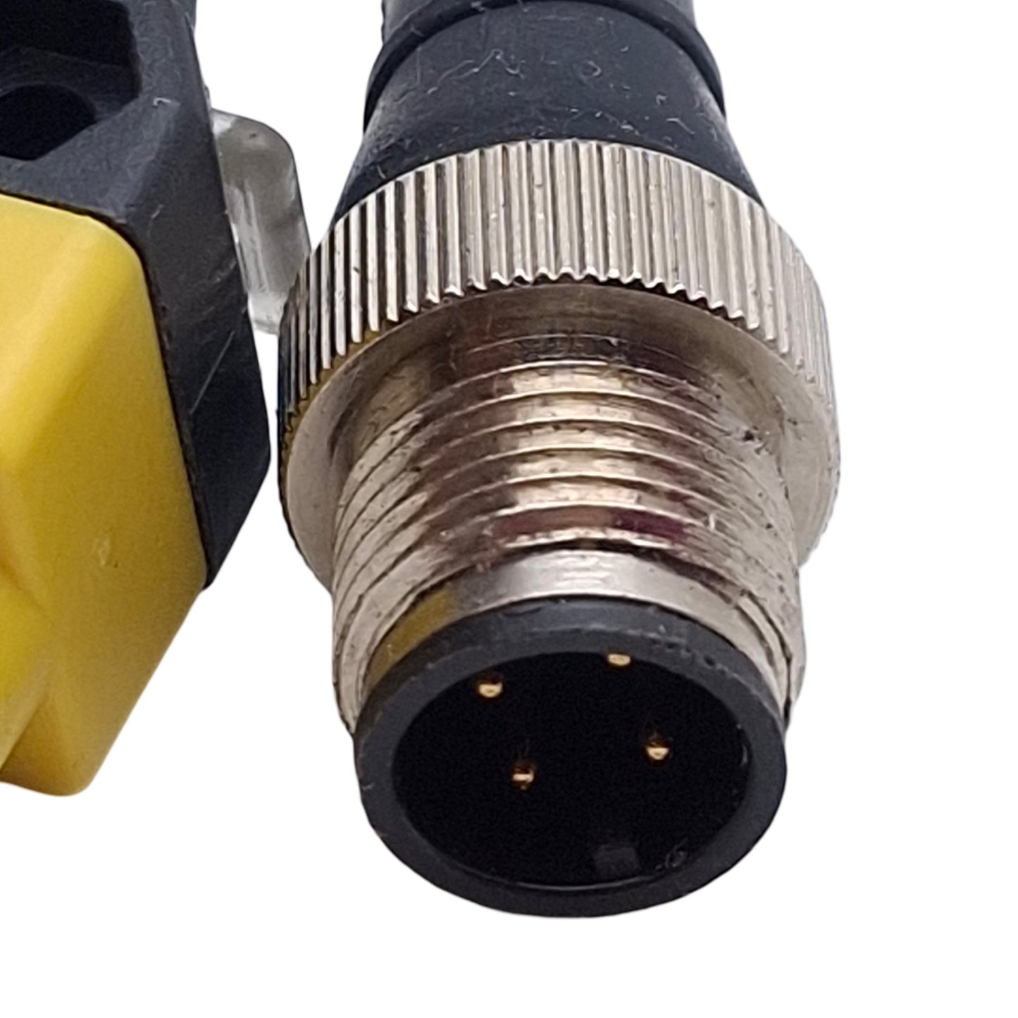 Used Banner QS18EN6CV45Q5 Photoelectronic Sensor NPN, 43mm Range, 10-30VDC, 4-Pin M12
