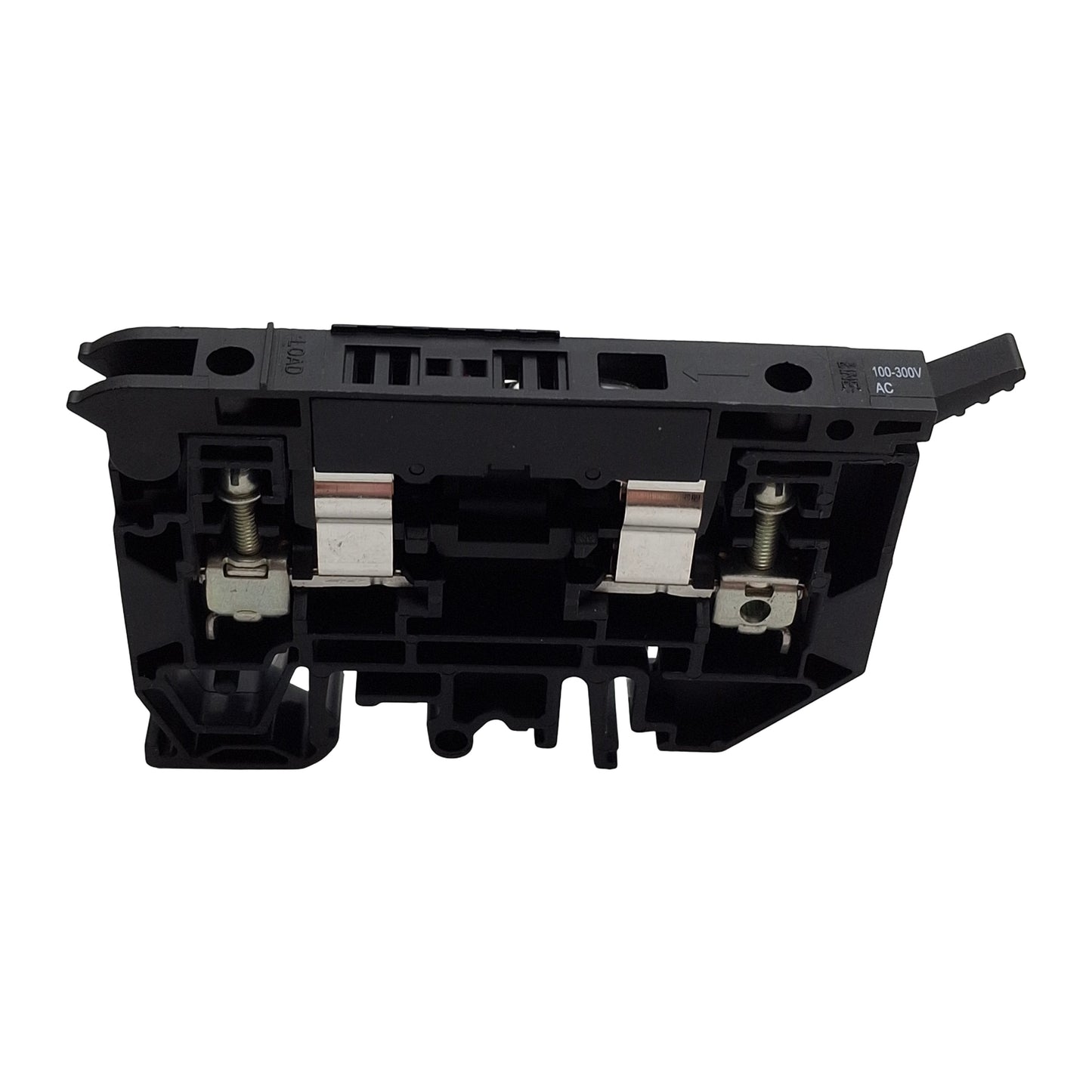 Used Lot of 6 Allen Bradley 1492-H4 Fused Terminal Blocks, Neon Indicator, 100-300VAC