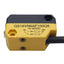 Used Banner QS18VN6AF100Q5 Photoelectric Sensor, NPN, 1-100mm Range, 30VDC, 4-Pin M12