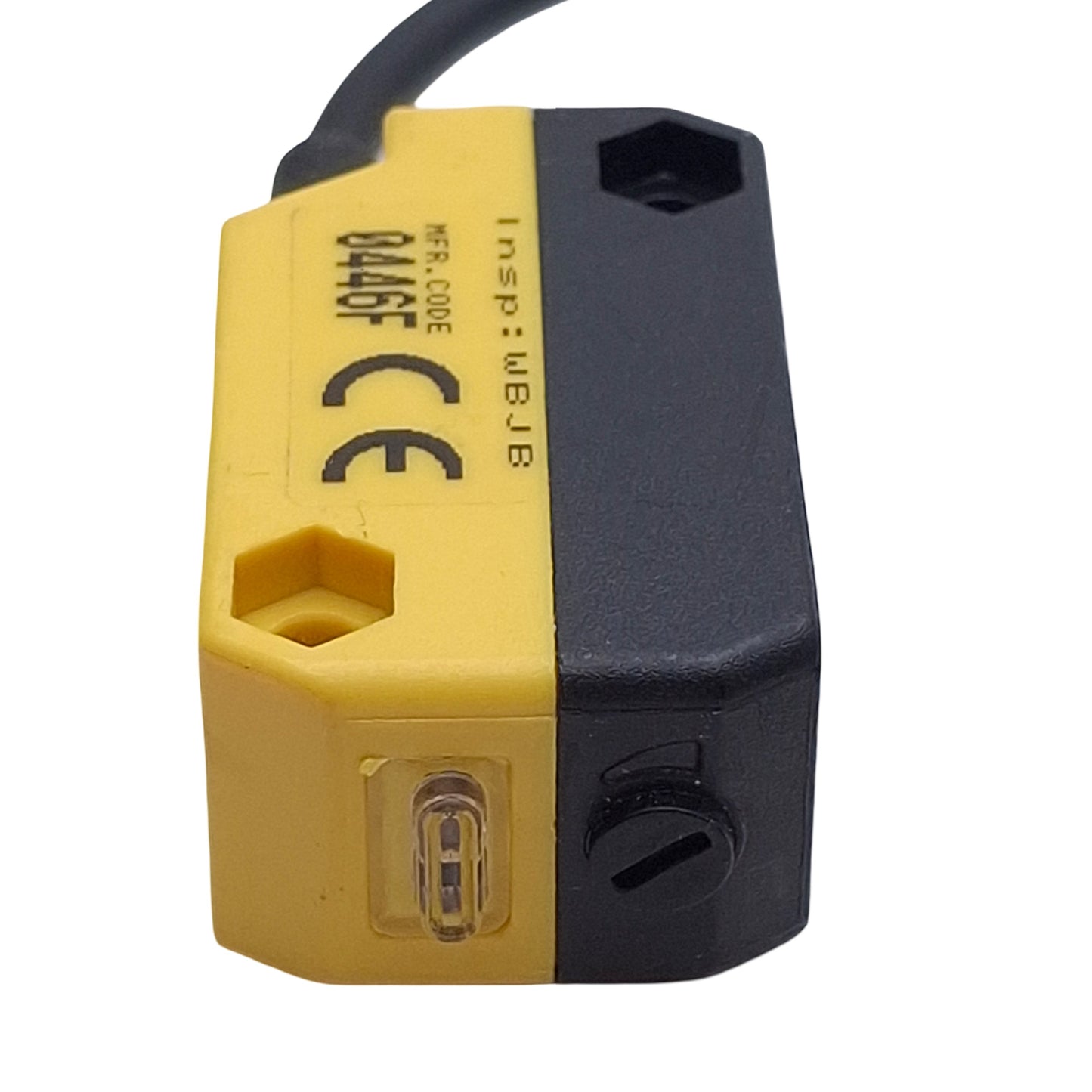 Used Banner QS18VN6AF100Q5 Photoelectric Sensor, NPN, 1-100mm Range, 30VDC, 4-Pin M12