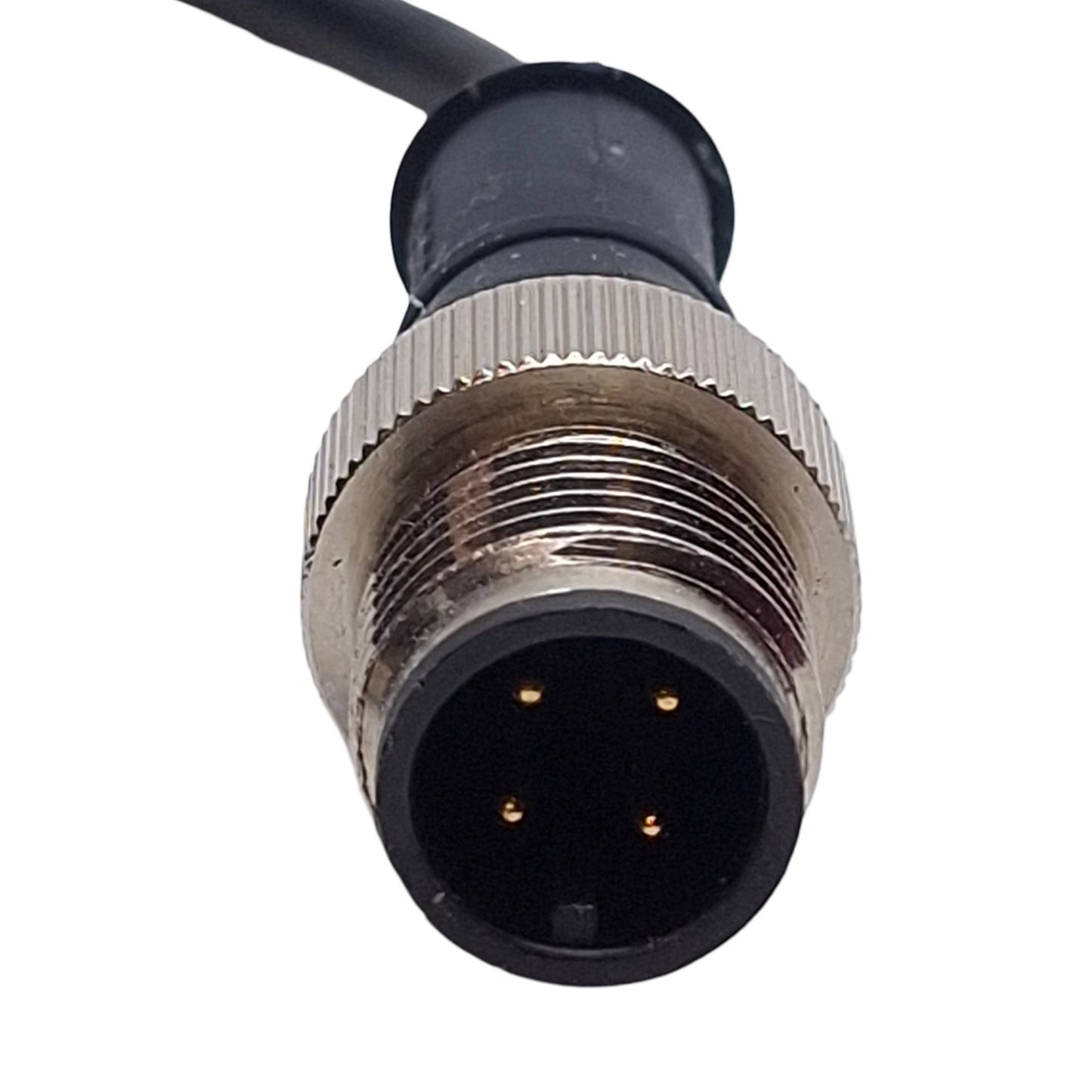 Used Banner QS18VN6AF100Q5 Photoelectric Sensor, NPN, 1-100mm Range, 30VDC, 4-Pin M12