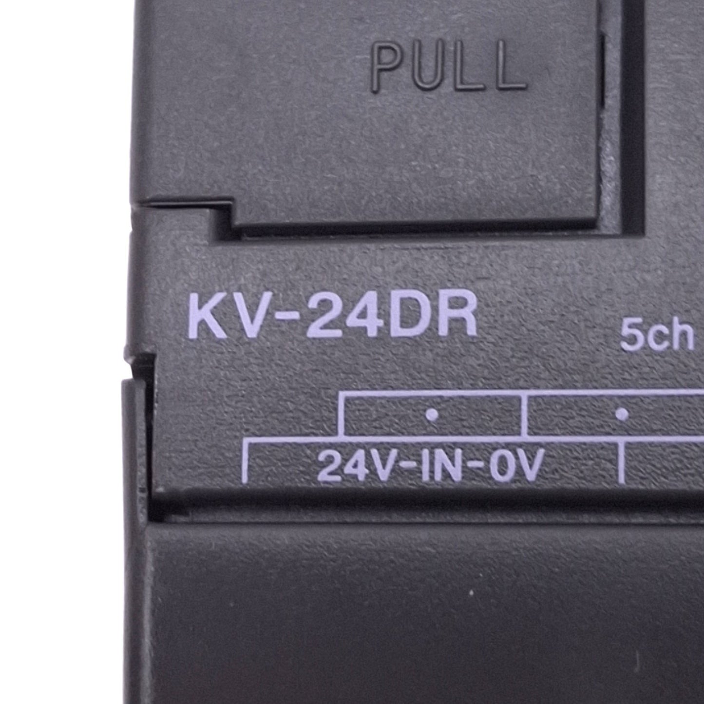 Used Keyence KV-24DR Visual KV PLC Base Unit, 16-Input 8-Output, 24VDC, DIN Rail
