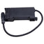 Used Banner D12SN6FPHQ Plastic Fiber Optic Amplifier, NPN, 10-30VDC, 4-Pin M8, 6in