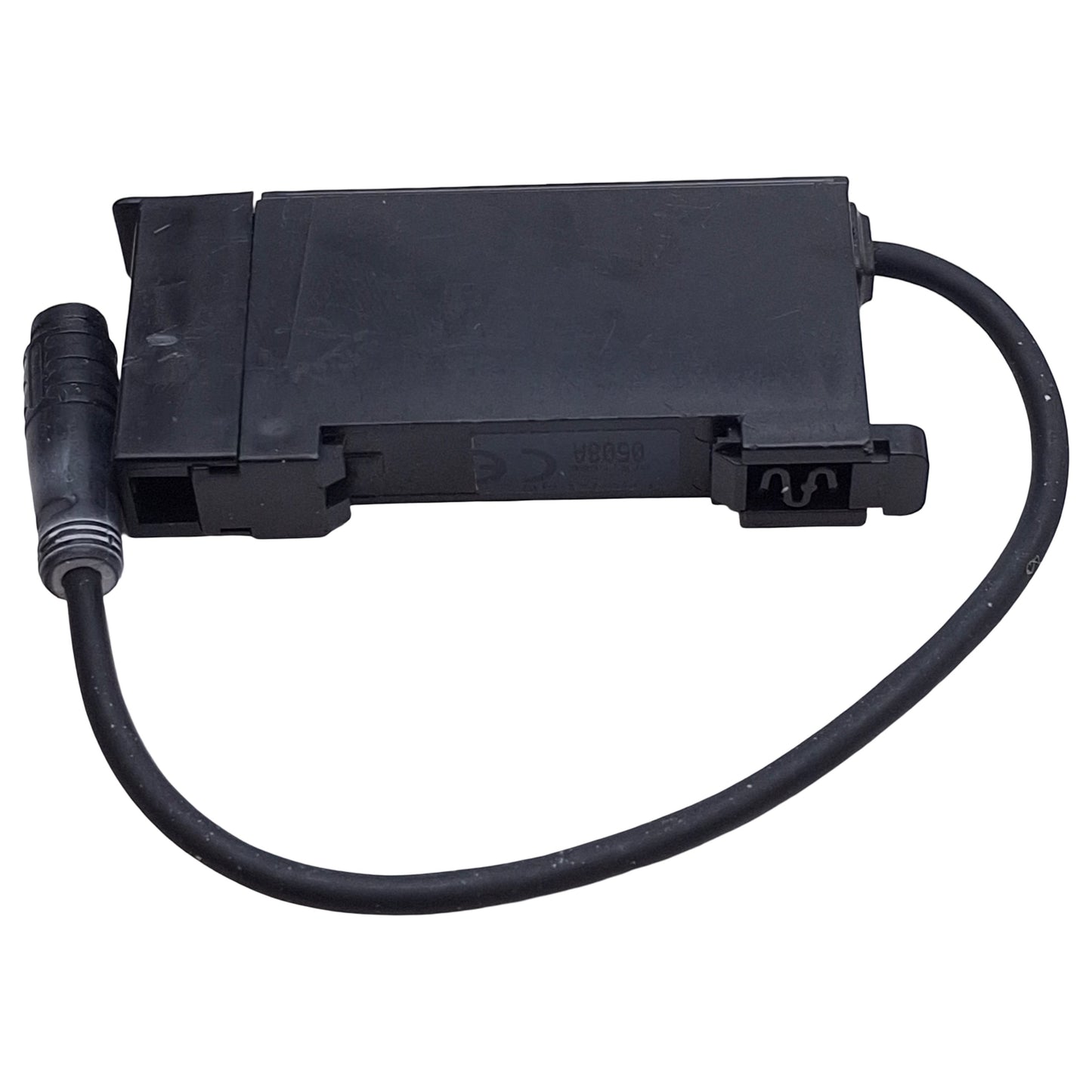 Used Banner D12SN6FPHQ Plastic Fiber Optic Amplifier, NPN, 10-30VDC, 4-Pin M8, 6in