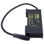 Used Banner D12SN6FPHQ Plastic Fiber Optic Amplifier, NPN, 10-30VDC, 4-Pin M8, 6in