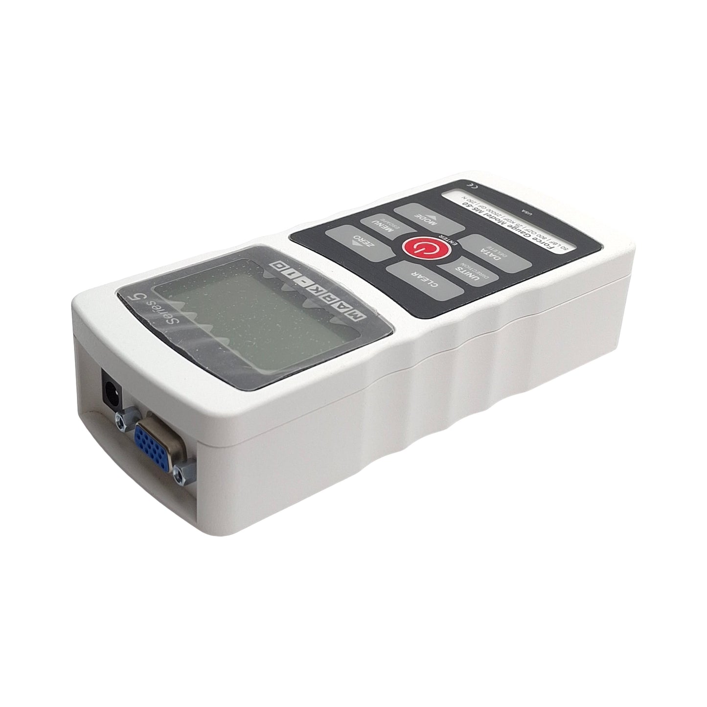 Used Mark-10 M5-50 Digital Force Gauge +/- 0.1% FS Accuracy, 50lbf/250N Capacity