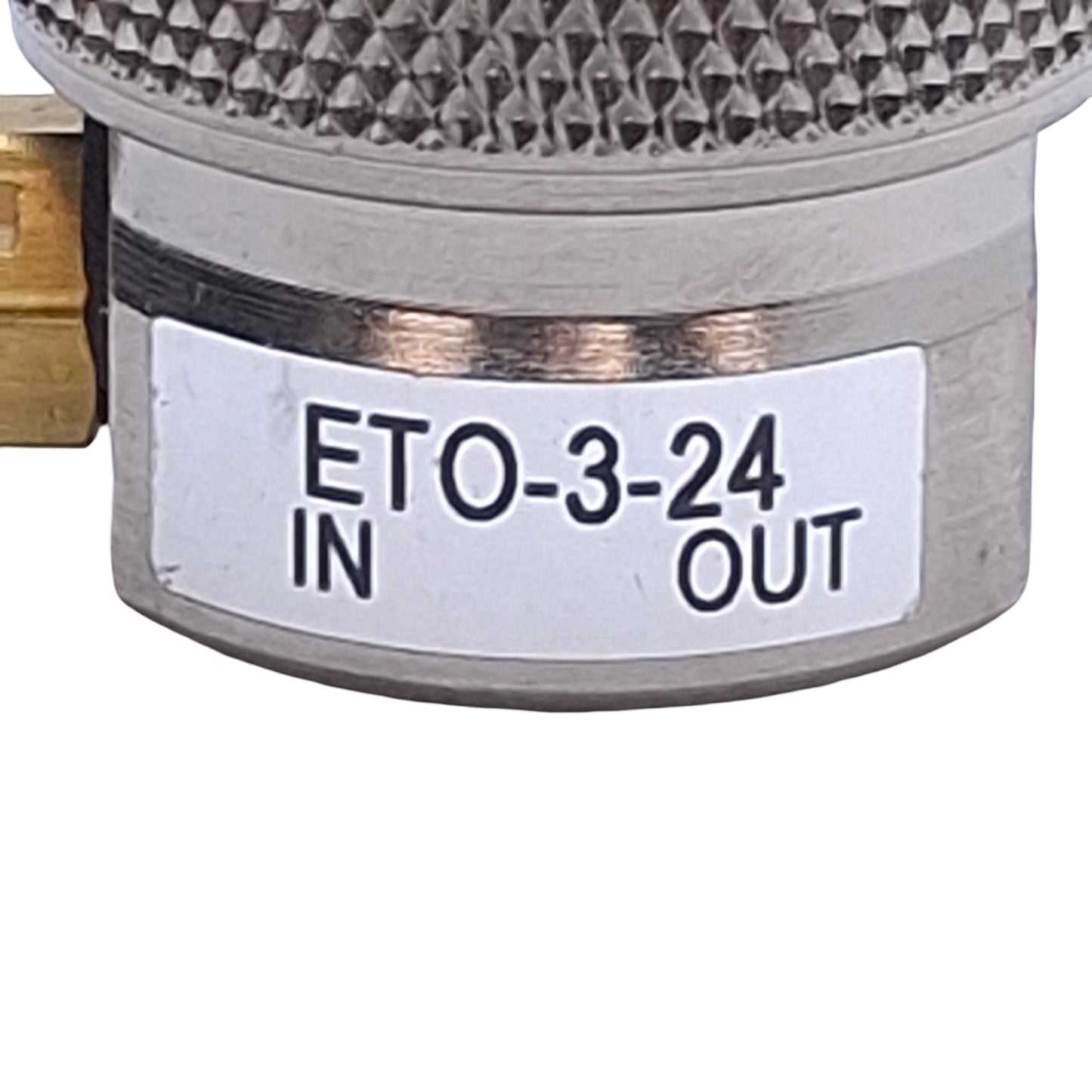 Used Clippard ETO-3-24 Solenoid Valve 3-Way, 105psi Max, M5 Port, 24VDC Coil