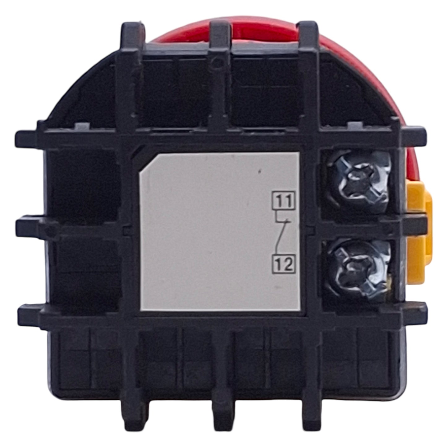 Used Idec XW1E-BV401M-RH-EMO E-Stop Push Button, Twist-Release, 1NC,1.5A 250VAC
