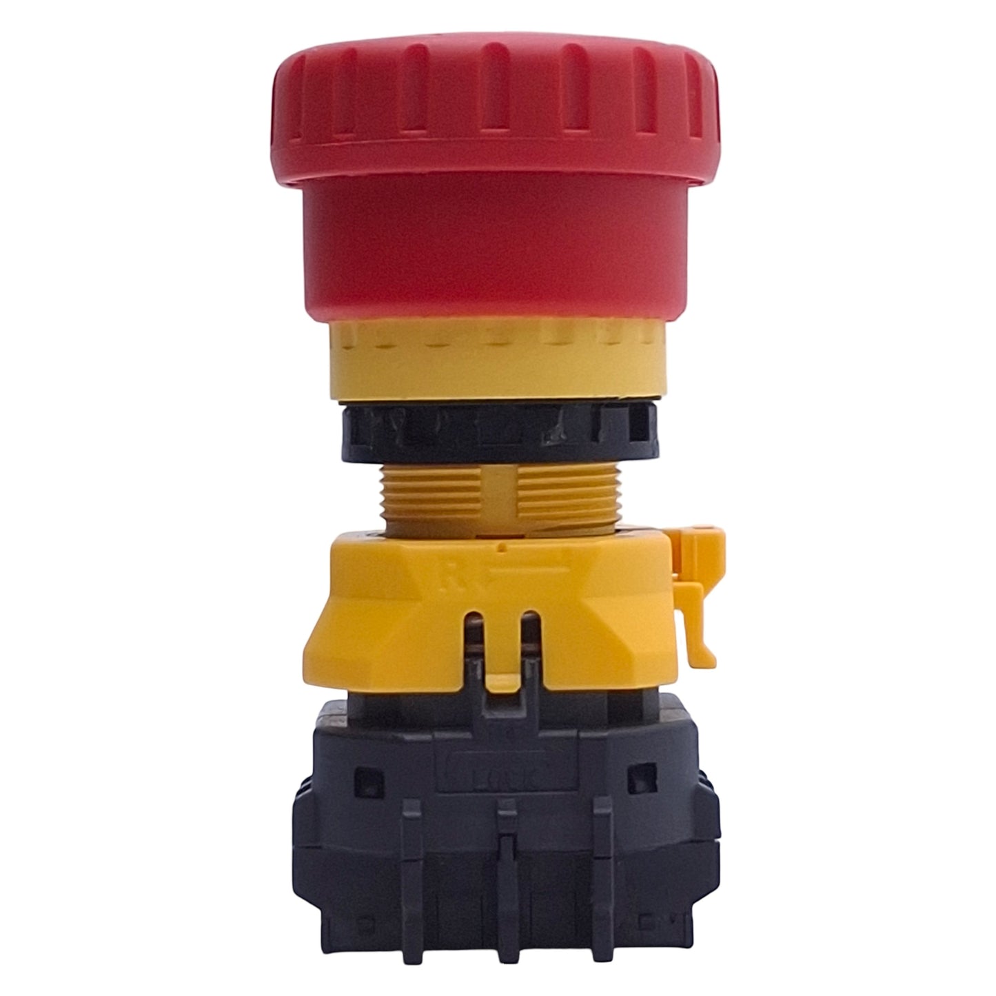 Used Idec XW1E-BV401M-RH-EMO E-Stop Push Button, Twist-Release, 1NC,1.5A 250VAC