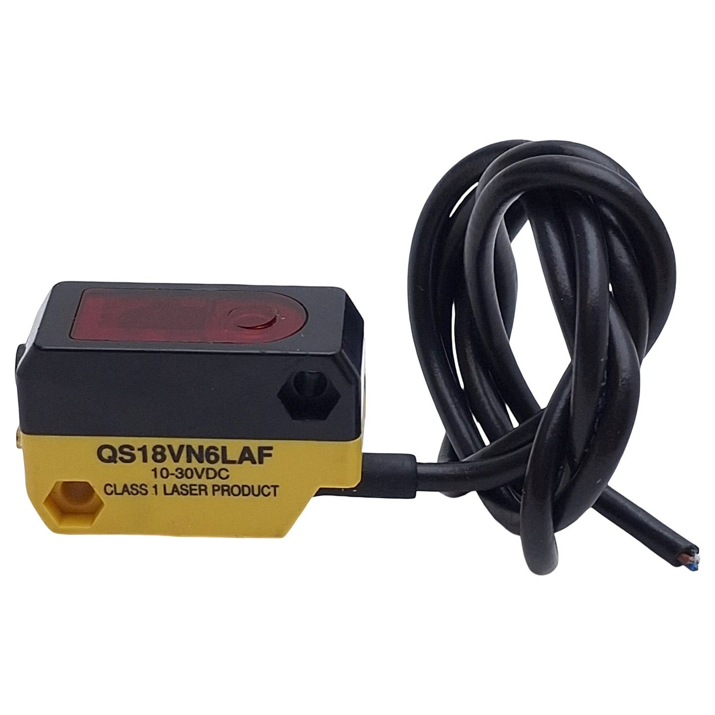Used Banner QS18VN6LAF Photoelectronic Sensor NPN, 150mm Range, 10-30VDC, 4-Wire Lead