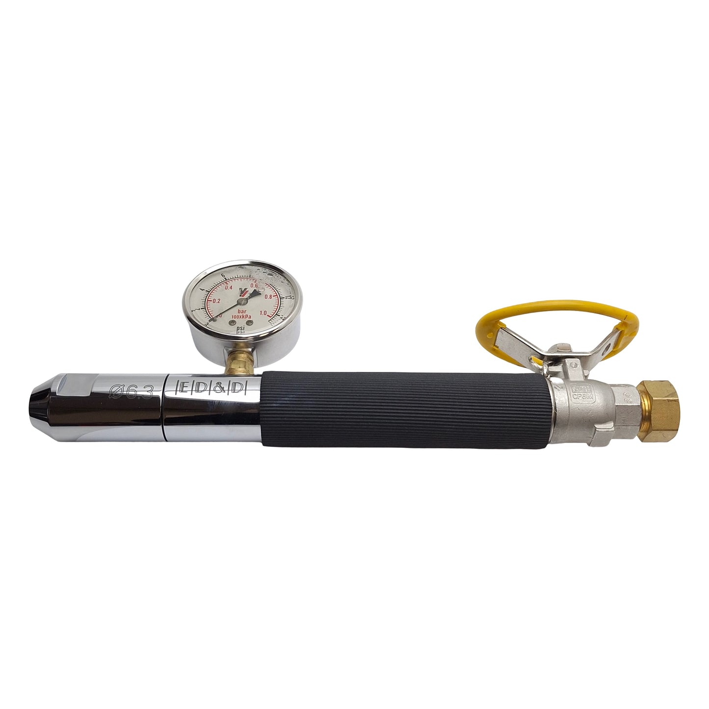 Used ED&D JET-03 Water Ingress Jet Nozzle, 0-15psi, G1/2 BSP Female, IPX5/IPX6