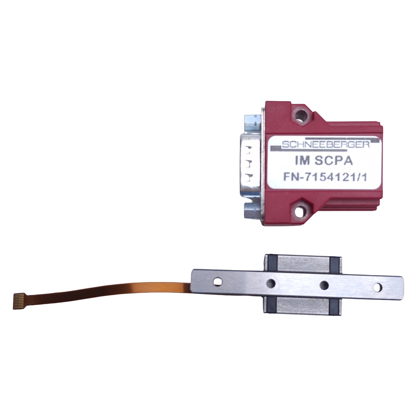 Used Schneeberger MNN-SCP 7-G1 Miniature Linear Guide Rail 60mm Length, 1560N Load