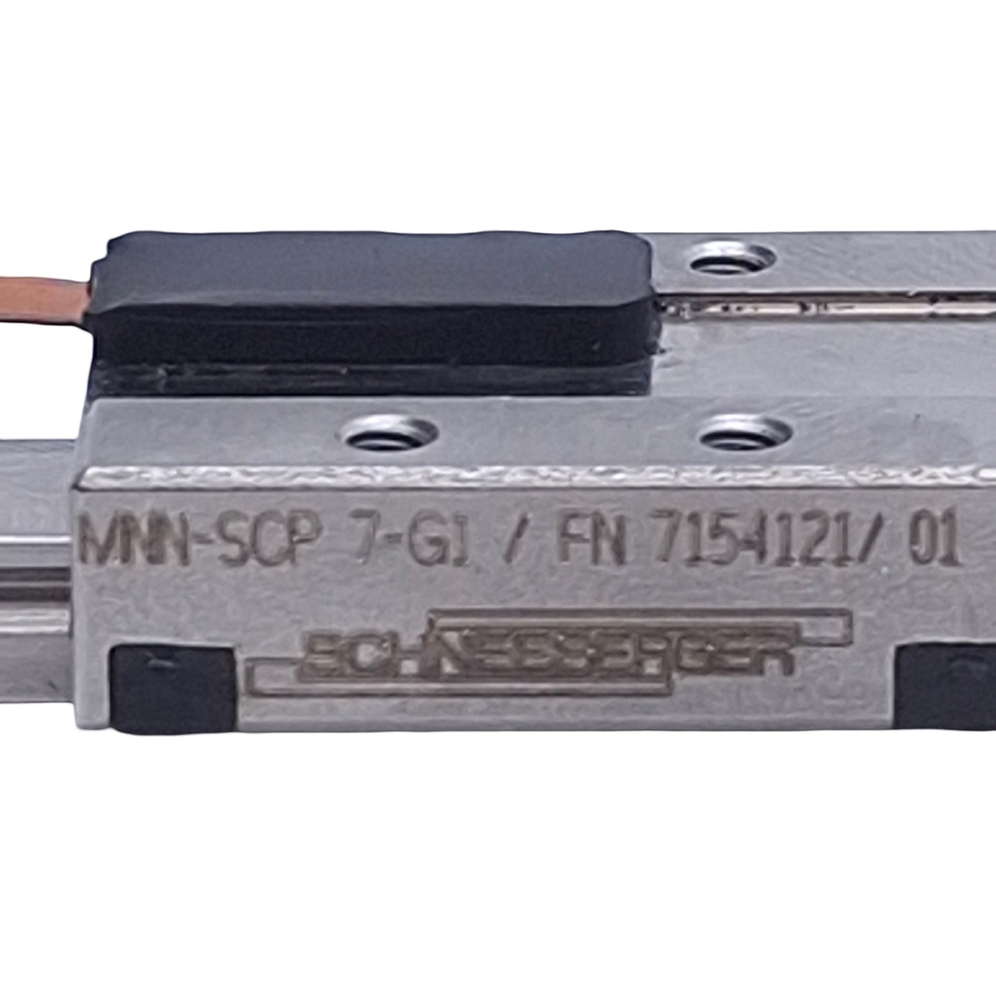Used Schneeberger MNN-SCP 7-G1 Miniature Linear Guide Rail 60mm Length, 1560N Load