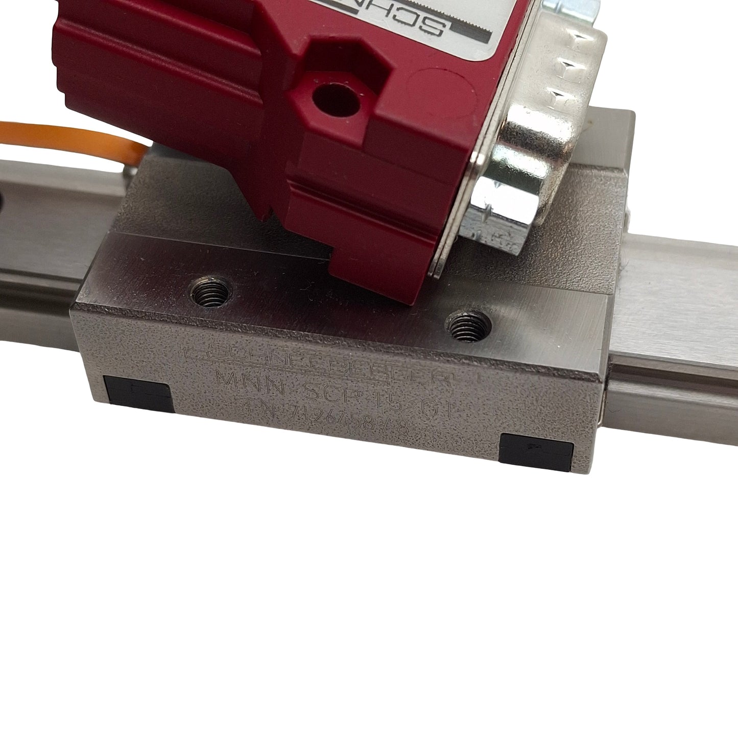 Used Schneeberger MNN-SCP15-G1 w/ IMSCPA Linear Rail, 1VSS Output, 630mm Length