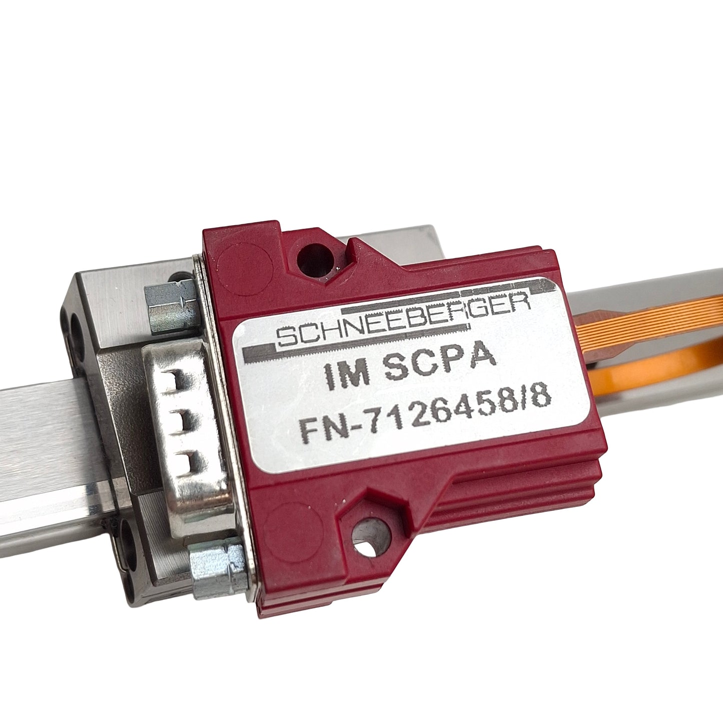 Used Schneeberger MNN-SCP15-G1 w/ IMSCPA Linear Rail, 1VSS Output, 630mm Length