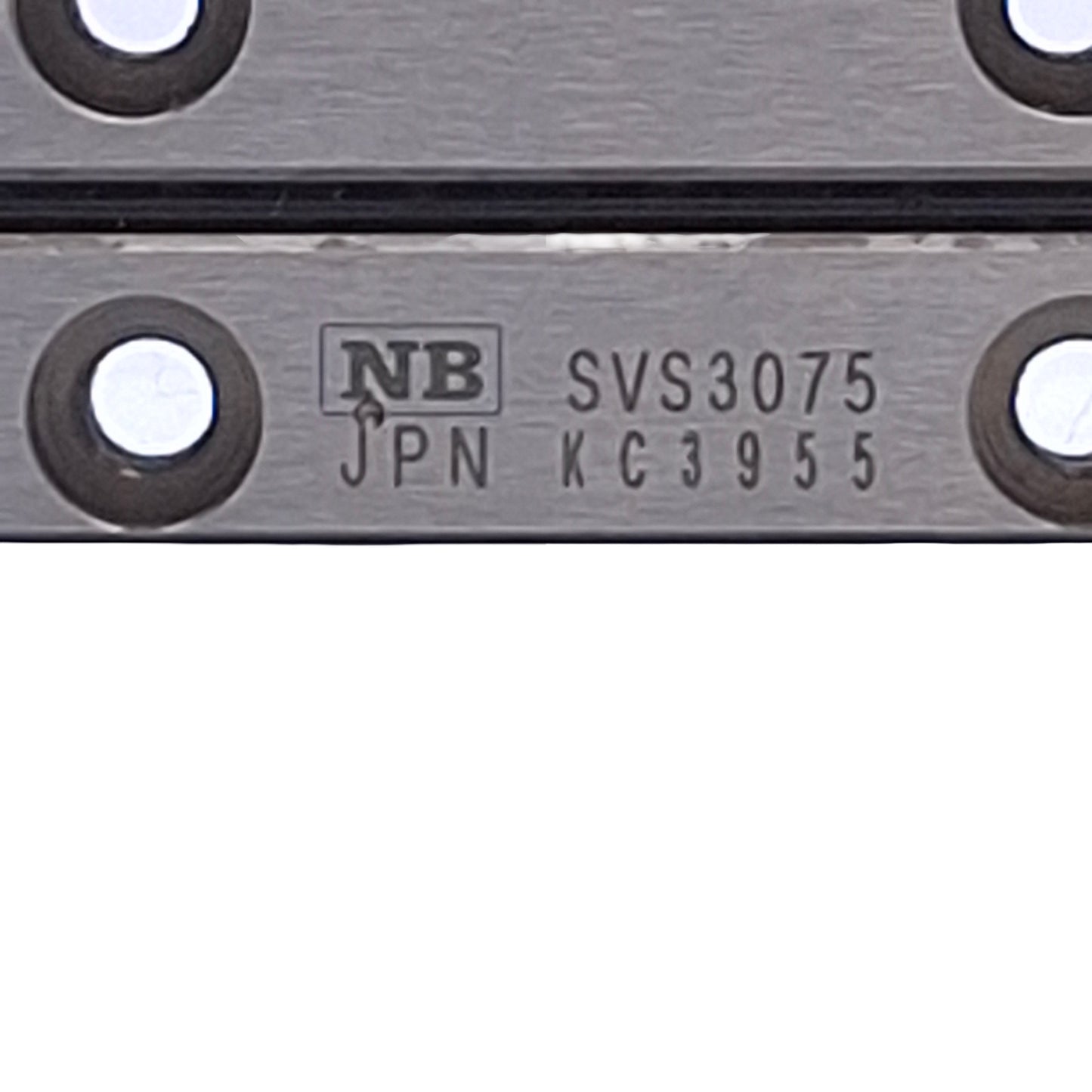 Used Nippon Bearing SVS 3075 Cross Roller Linear Slide Guide 48mm Stroke, 75mm Length