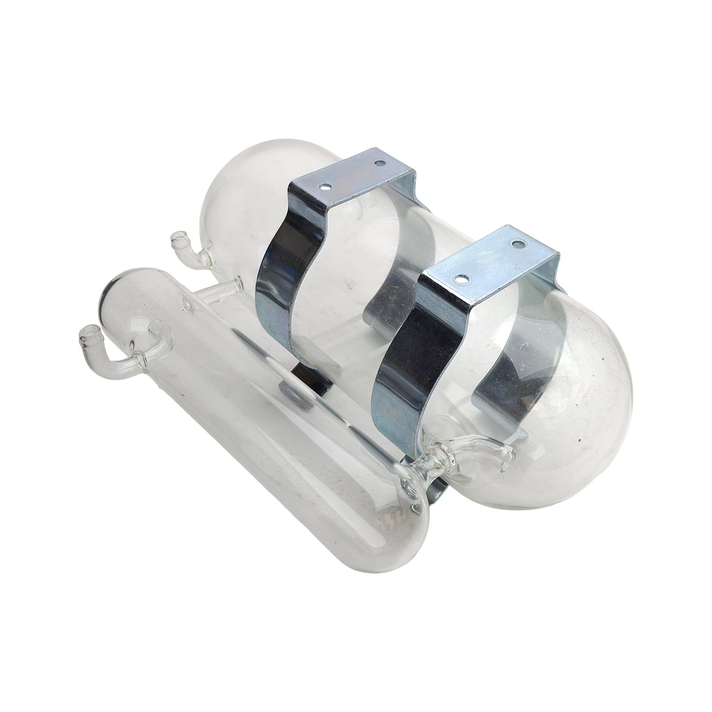 Used Laboratory Equipment Testing Glass Ware, Two Chamber With Mount Bracket