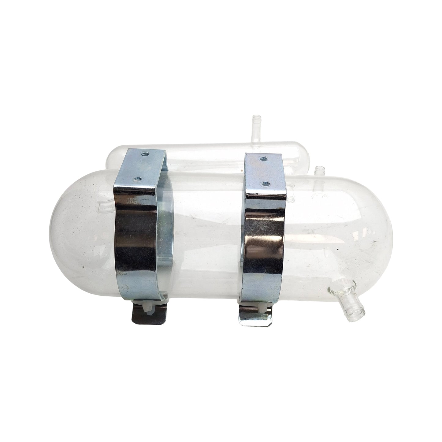 Used Laboratory Equipment Testing Glass Ware, Two Chamber With Mount Bracket