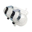 Used Laboratory Equipment Testing Glass Ware, Two Chamber With Mount Bracket