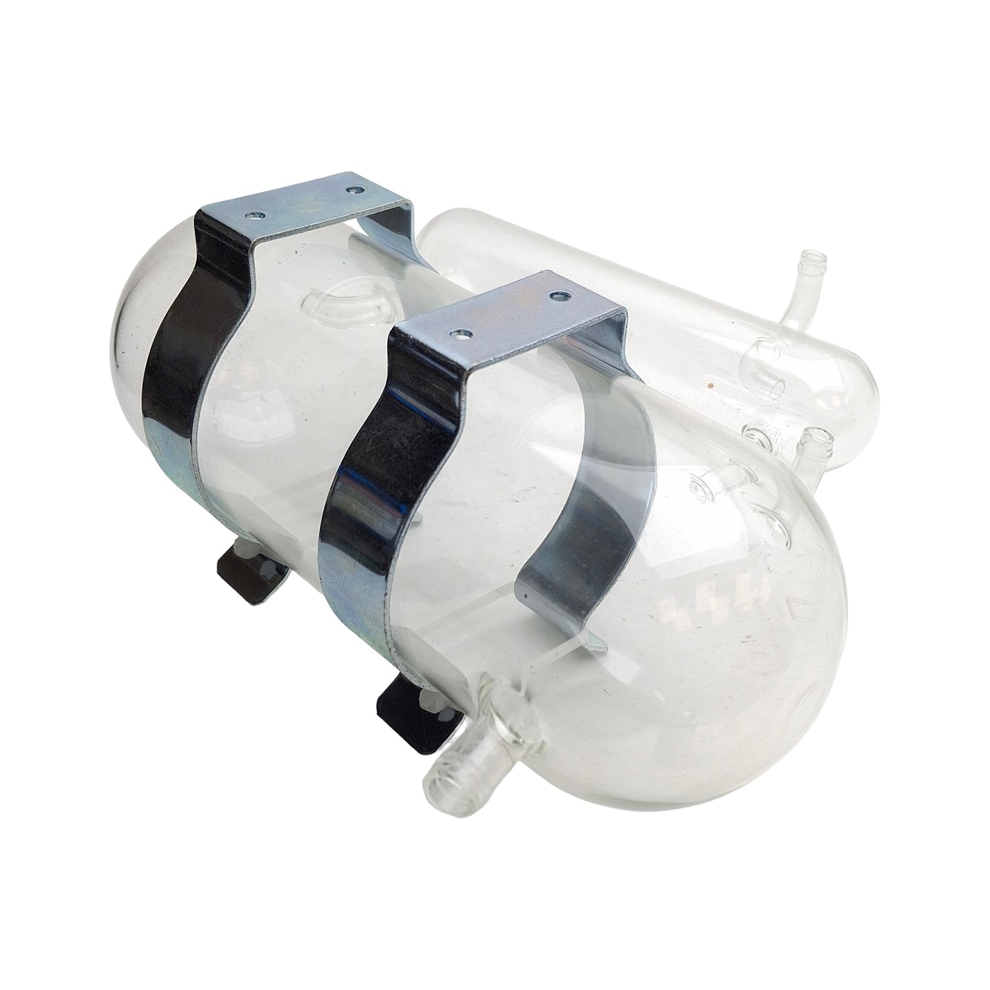 Used Laboratory Equipment Testing Glass Ware, Two Chamber With Mount Bracket