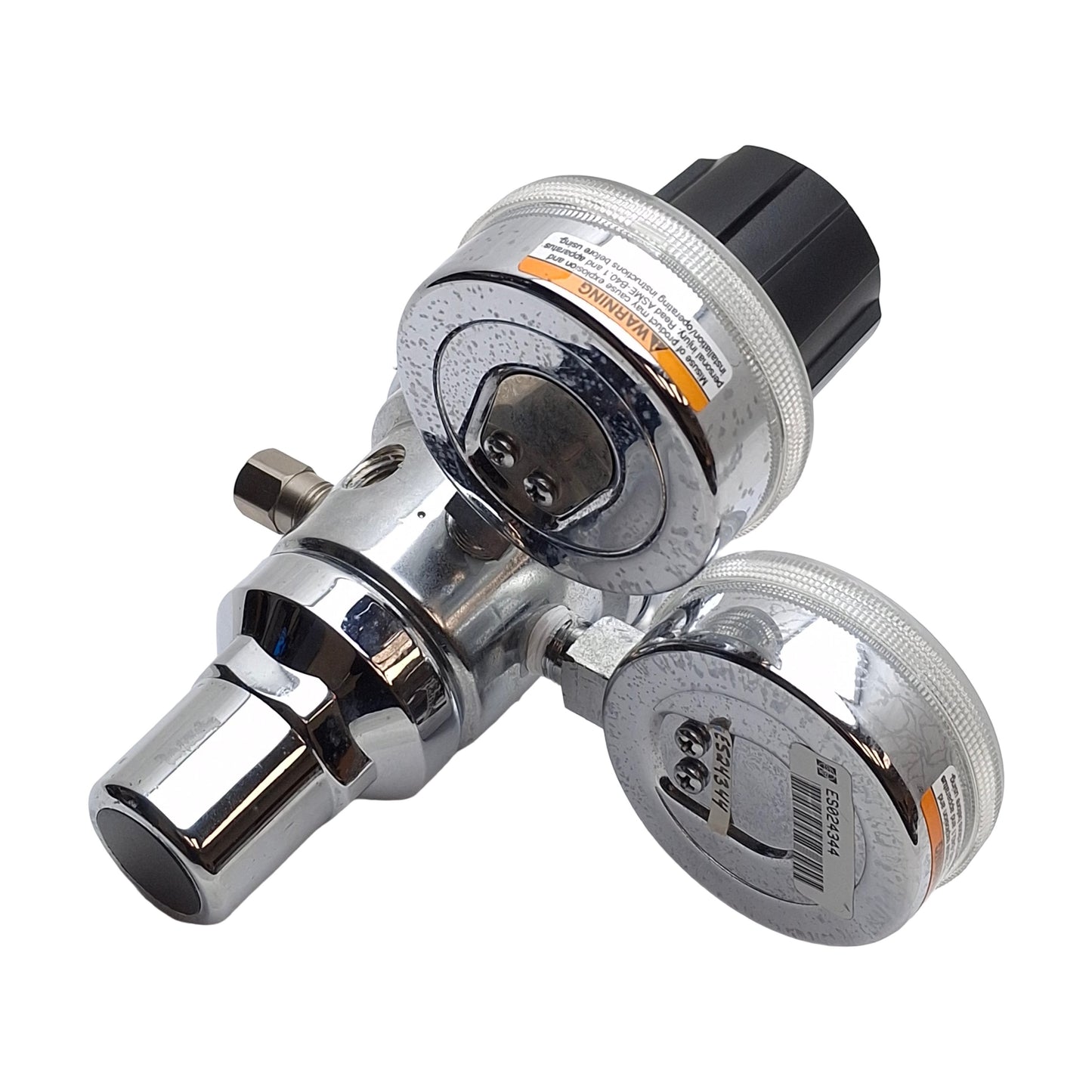Used CONCOA 212331-580 Single Stage Gas Regulator, 3000psig Inlet, *See Fitting*