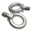 Used Lot of 2 Lifting Eye Bolt For Hanging, 0.95Ton, ø50mm Eye, M24 Threaded Stud