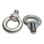 Used Lot of 2 Lifting Eye Bolt For Hanging, 0.95Ton, ø50mm Eye, M24 Threaded Stud