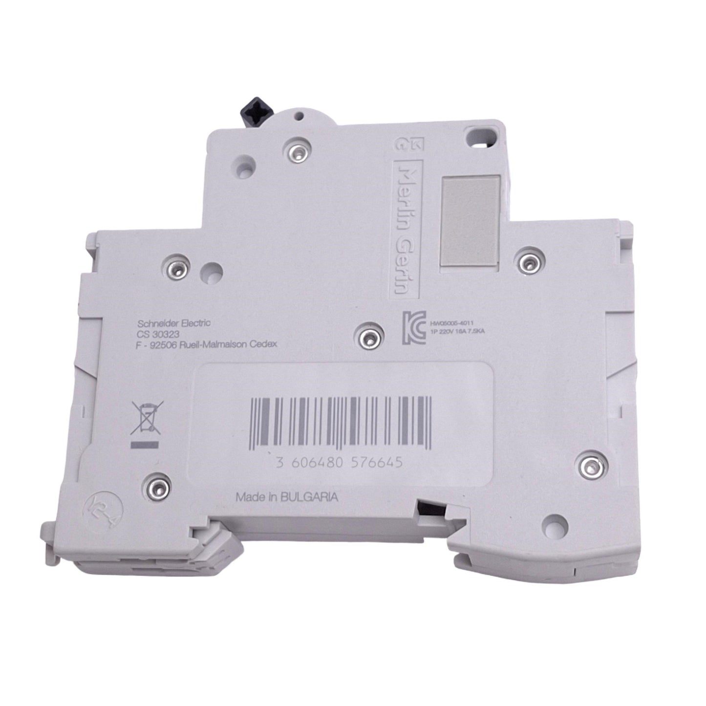 New Schneider Electric M9F12116 Circuit Breaker, 1-Pole 16A, 240VAC Max, DIN Rail