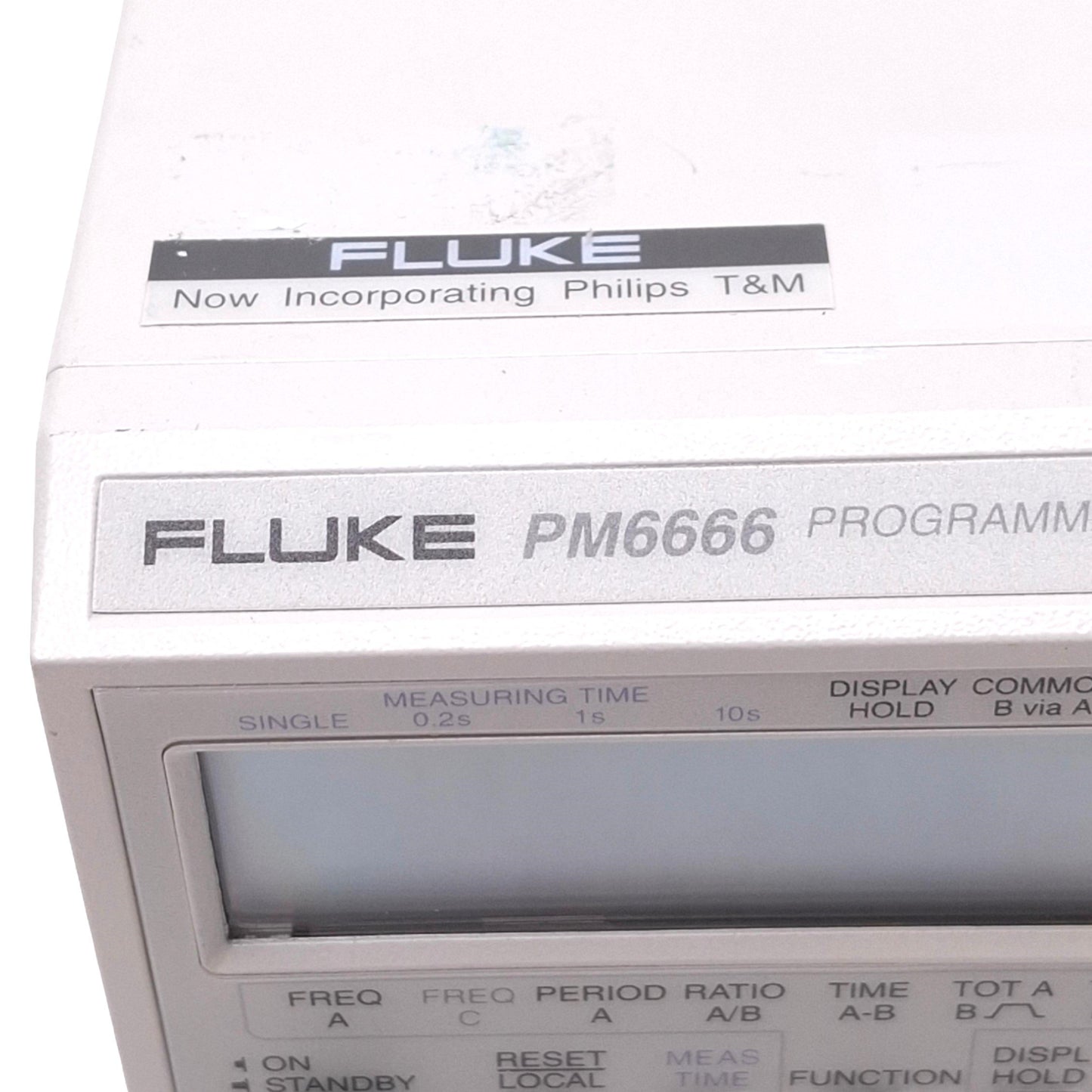 Used Fluke PM6666 Programmable Timer/Counter, 160MHz/1.3GHz, 7-Digit, +-5V, GPIB