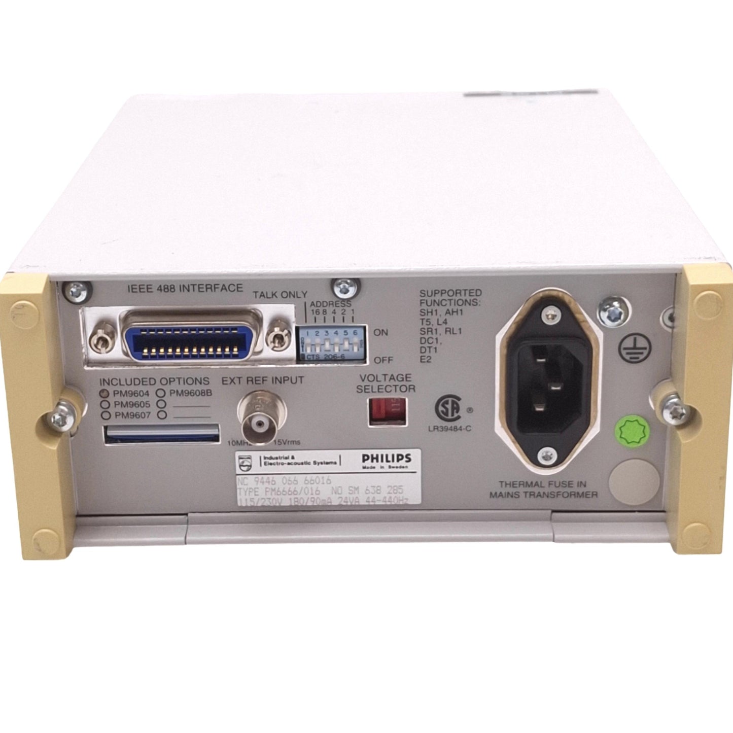 Used Fluke PM6666 Programmable Timer/Counter, 160MHz/1.3GHz, 7-Digit, +-5V, GPIB