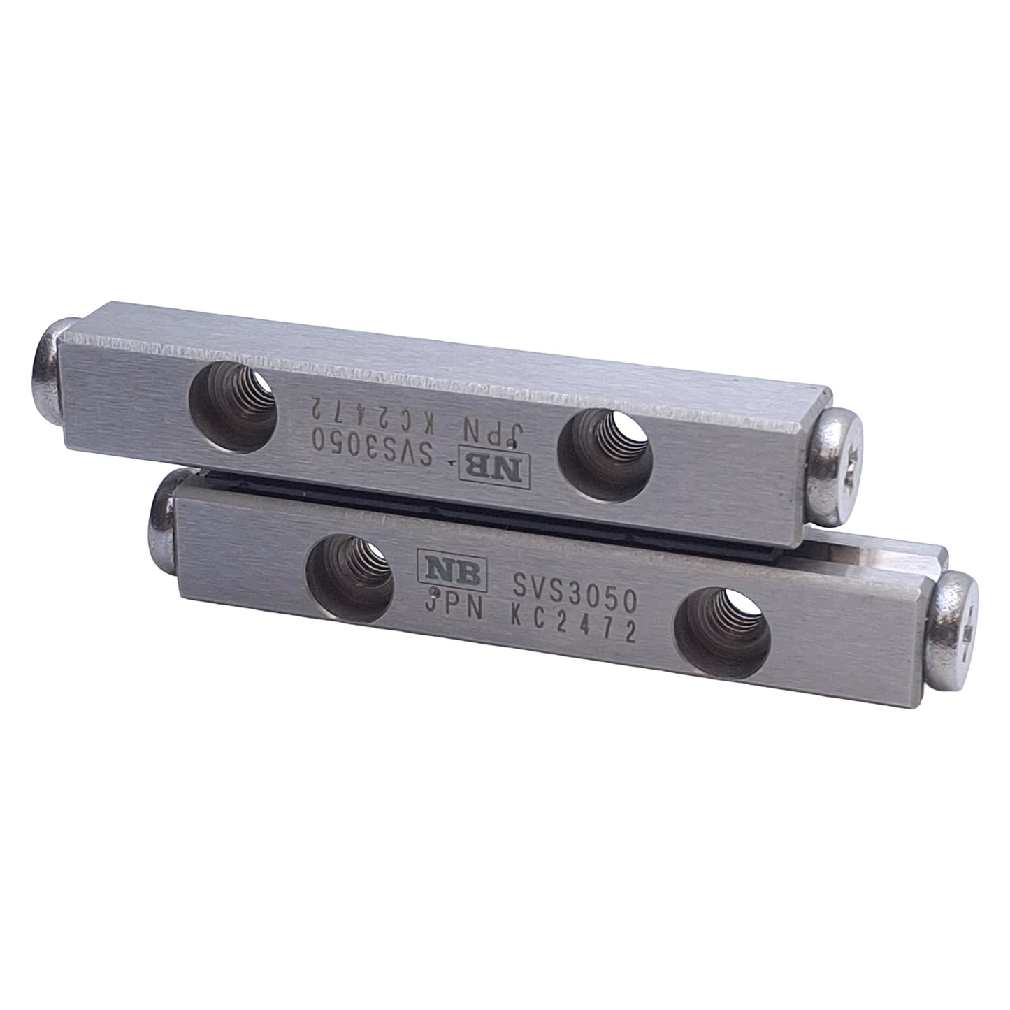Used Nippon Bearing SVS 3050 Cross Roller Linear Slide Guide 28mm Stroke, 50mm Length