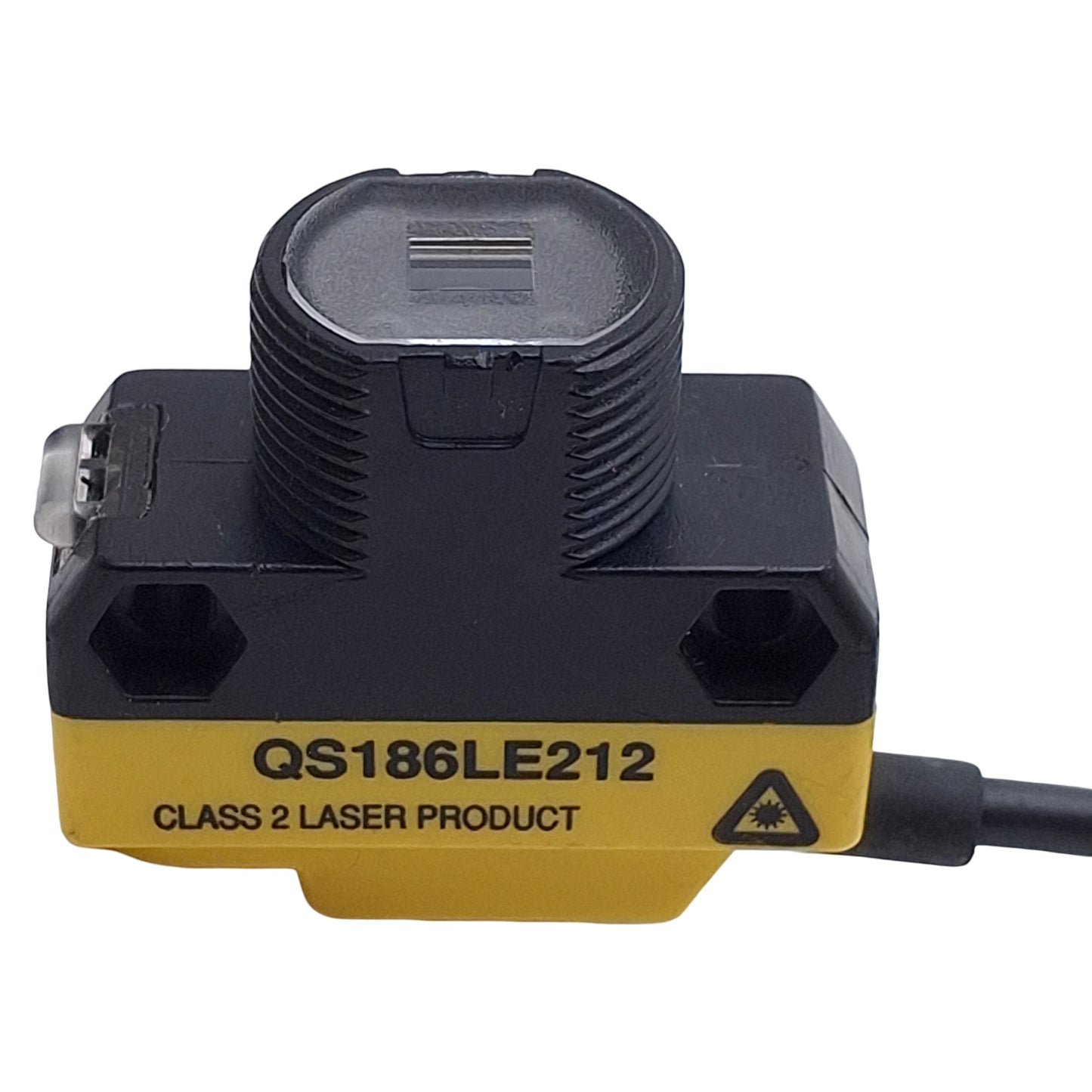 Used Banner QS186LE212 Photoelectric Sensor, 15m Range, 10-30VDC, 3-Wire Lead, 2m