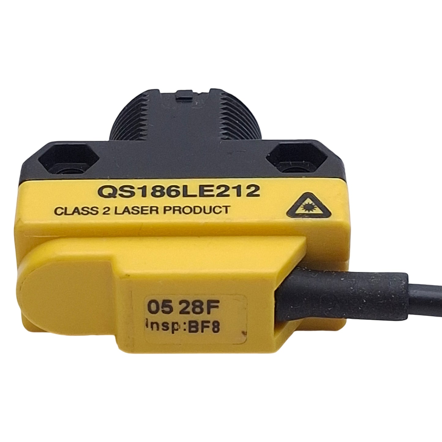 Used Banner QS186LE212 Photoelectric Sensor, 15m Range, 10-30VDC, 3-Wire Lead, 2m