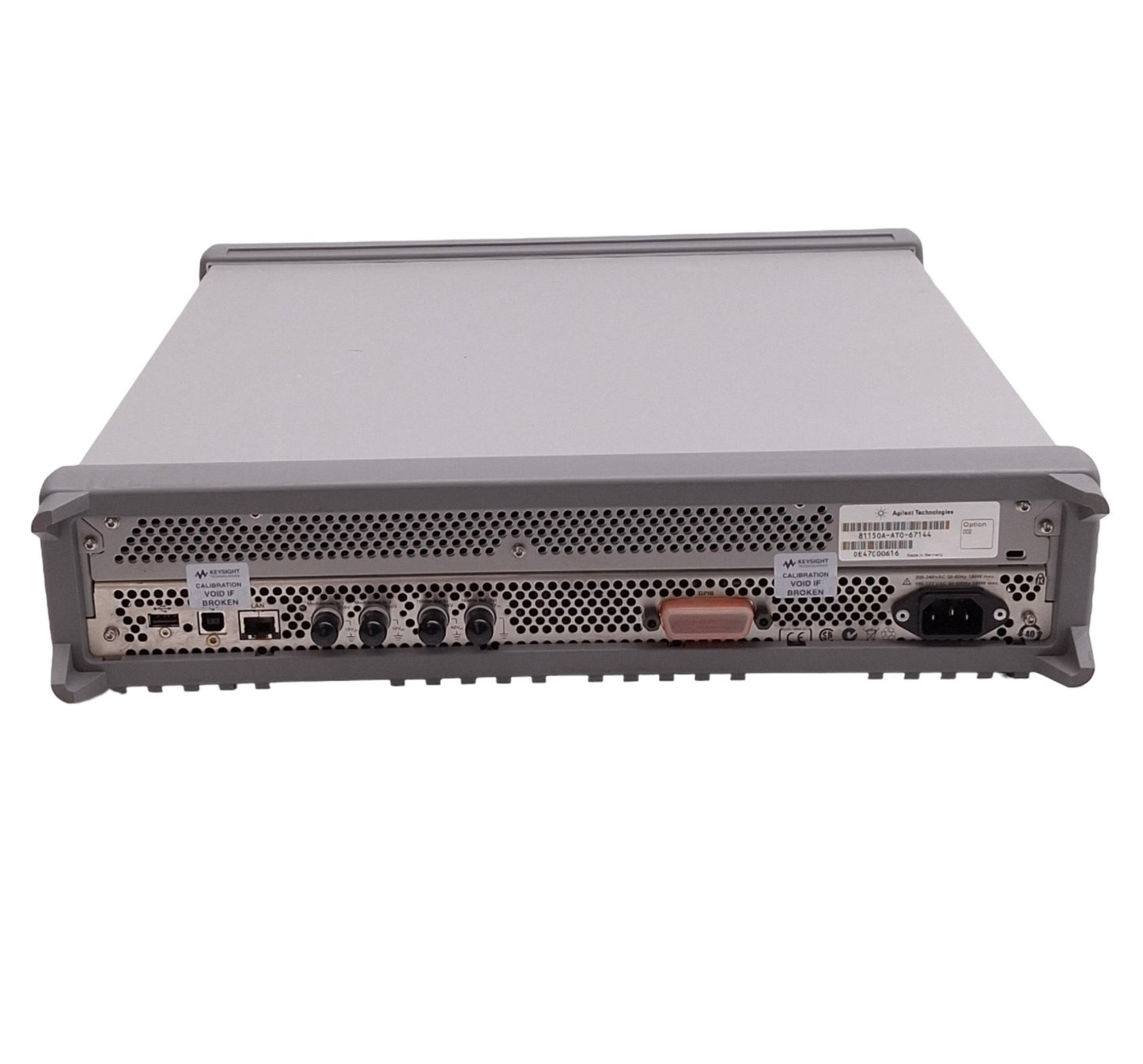 Used Agilent 81150A Pulse Function Arbitrary Generator 120MHz, 2-Channel, 100-240VAC