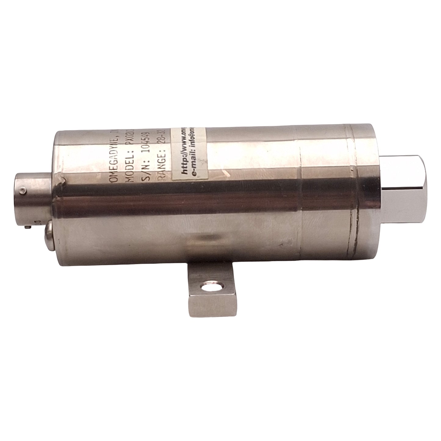 Used Omegadyne PX02K1-28A5T-MB Pressure Transducer, 28-32inHg, 0-5VDC, 7/16in-20 Port