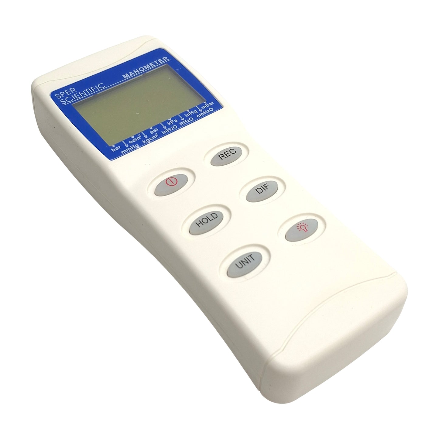 Used Sper Scientific 840080C Datalogging Manometer 5psi Range 0.001 Res., 3% Accuracy
