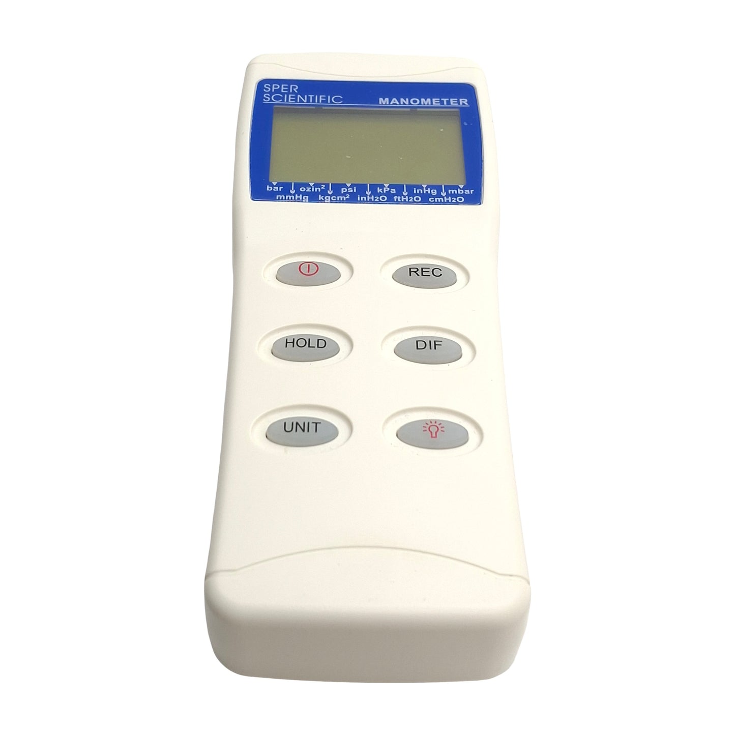 Used Sper Scientific 840080C Datalogging Manometer 5psi Range 0.001 Res., 3% Accuracy