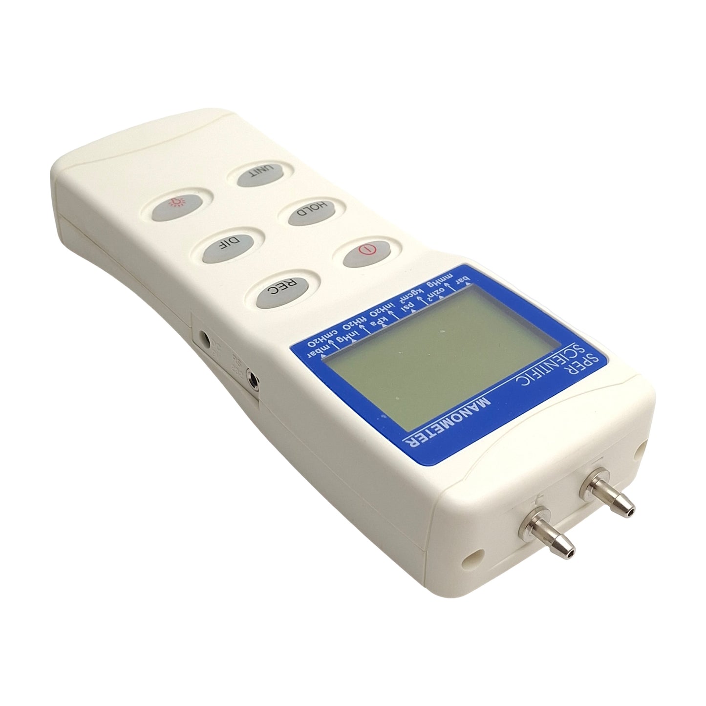 Used Sper Scientific 840080C Datalogging Manometer 5psi Range 0.001 Res., 3% Accuracy