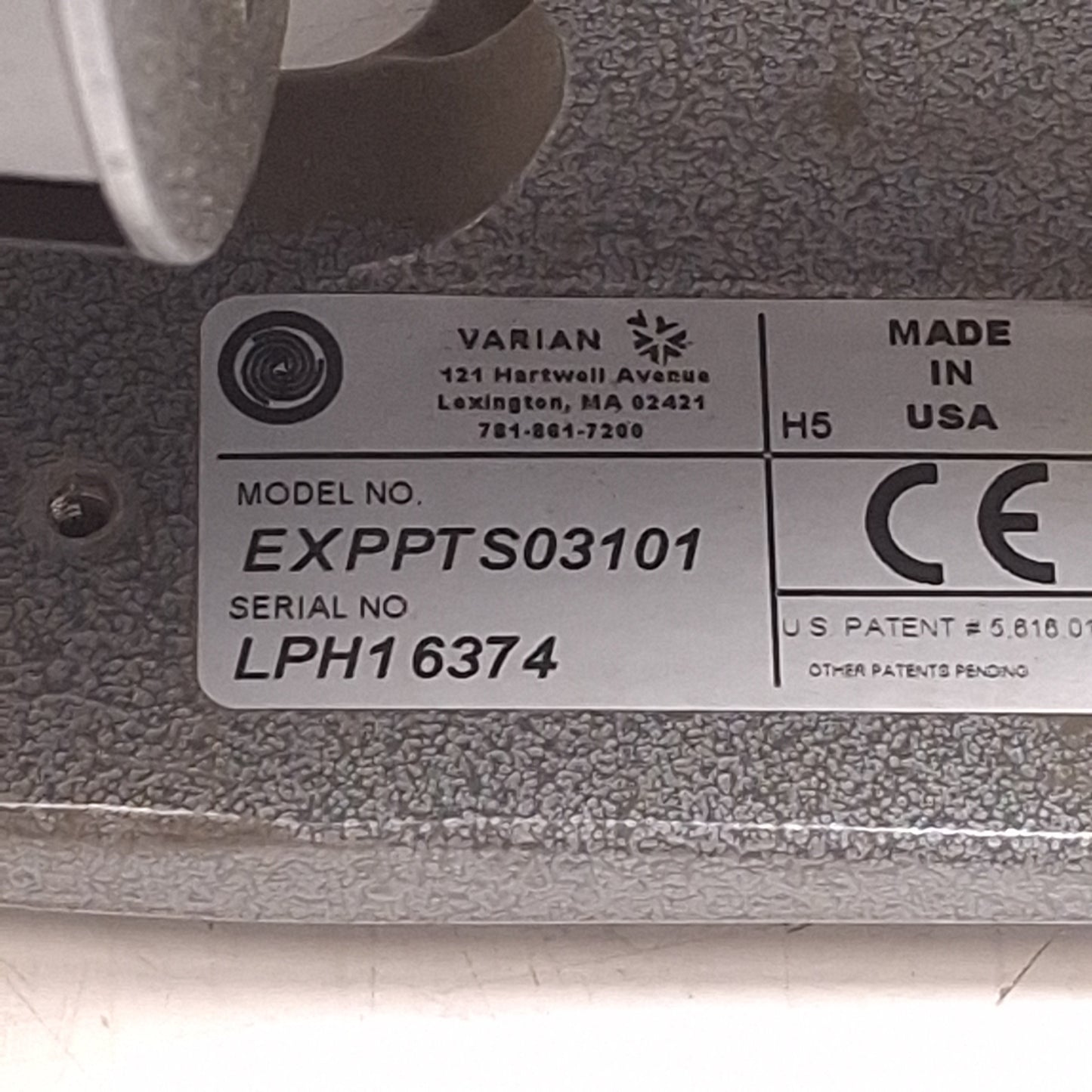 Used Varian EXPPTS03101 Dry Scroll Vacuum Pump 110-115/200-230VAC, NW25 Flange
