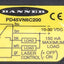 Used Banner PD45VN6C200 Convergent Laser, NPN, 203mm Max Range, 10-30VDC, 5-Wire Lead