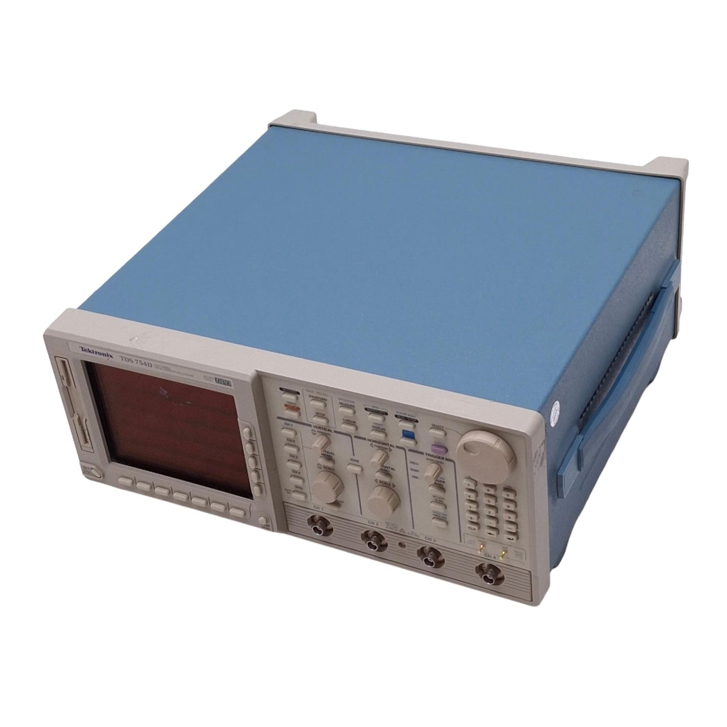 Used Tektronix TDS754D Digital Phosphor Oscilloscope, 4-Channel 500MHz 2GS/s, GPIB