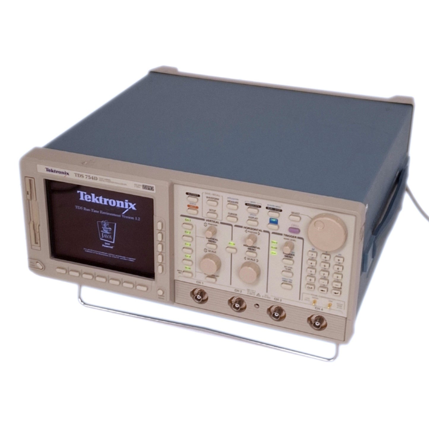 Used Tektronix TDS754D Digital Phosphor Oscilloscope, 4-Channel 500MHz 2GS/s, GPIB