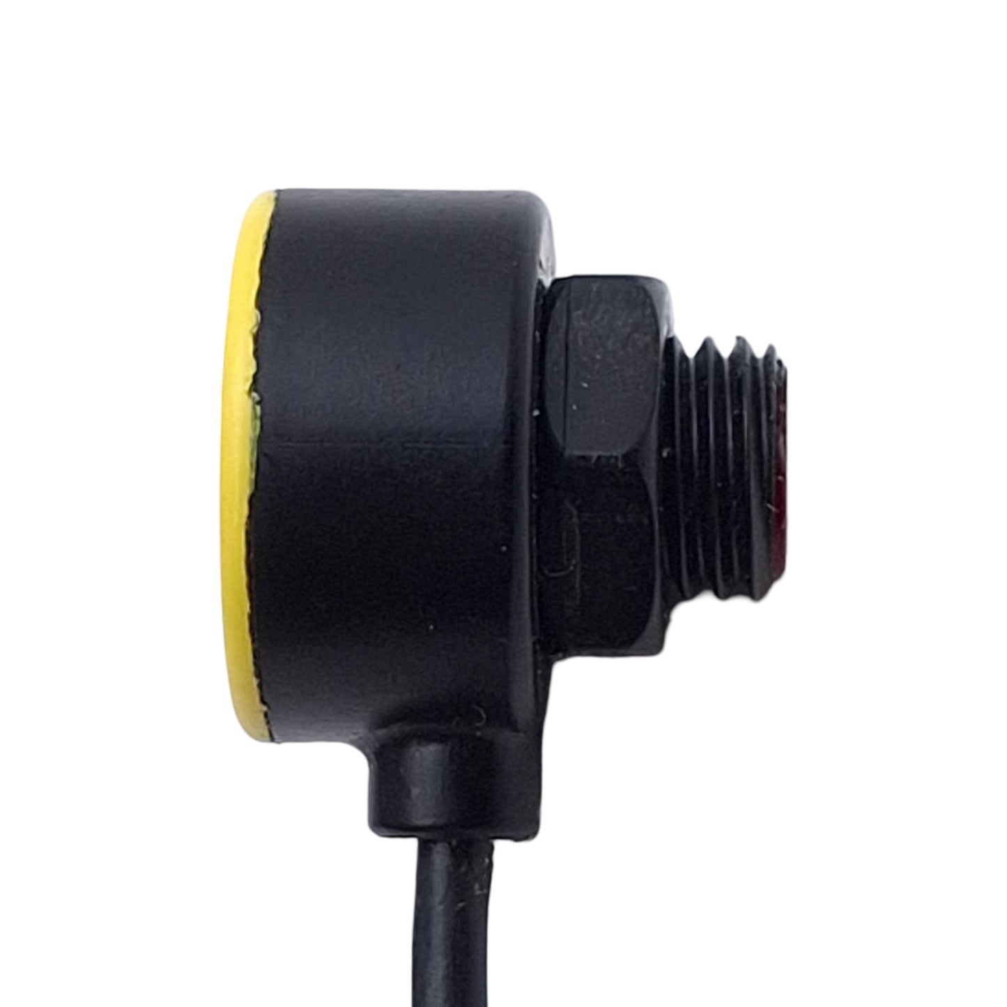 Used Banner T8AN6D100Q Photoelectronic Sensor, NPN, 100mm Range, 10-30VDC, 3-Pin M8