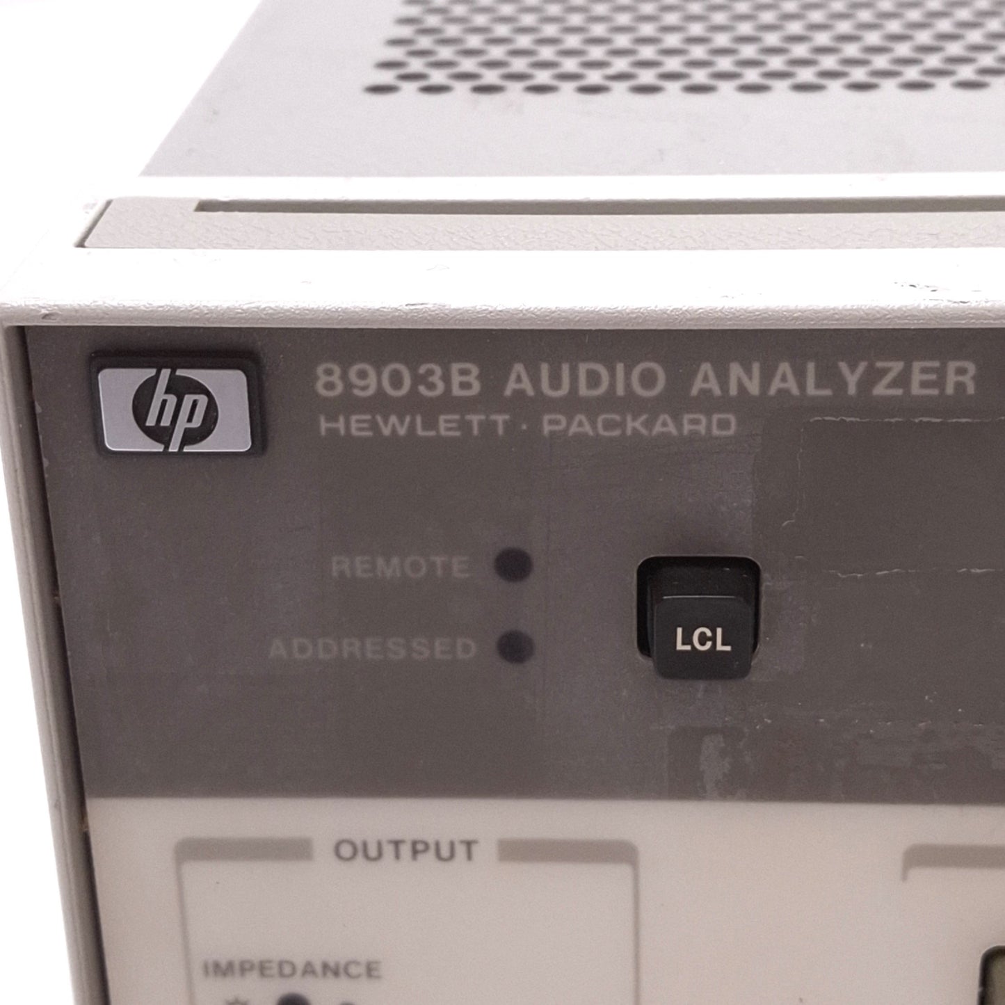 Used HP 8903B Audio Analyzer, 20Hz-100kHz, HP-IB, 100-240VAC, THD/SINAD/SNR