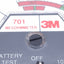 Used 3M 701 Megohmmeter Test Kit for Static Control 500Ohms Internal, 0-10MOhms Range