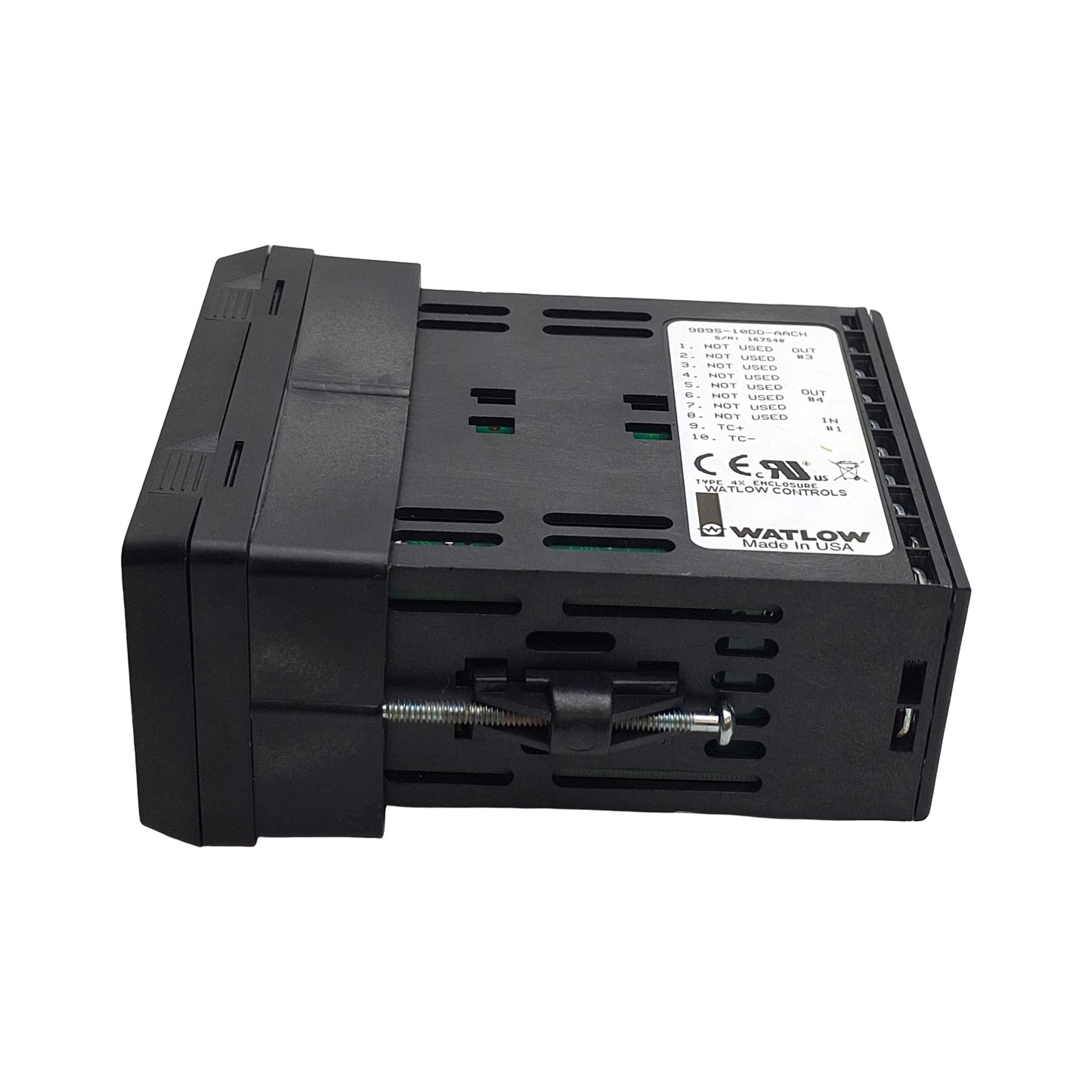 Used Watlow 989S-10DD-AACH Temp/Process Controller, Universal Input, 100-240VAC Line
