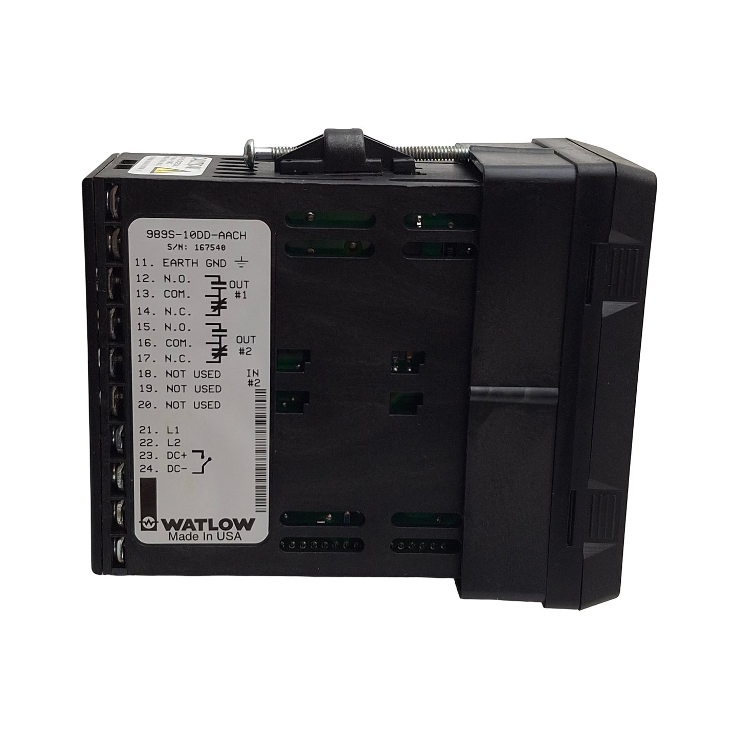 Used Watlow 989S-10DD-AACH Temp/Process Controller, Universal Input, 100-240VAC Line