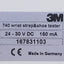 Used 3M 740 Wrist Strap and Shoe Tester 24-30VDC 150mA, 20VDC±1 Measurement