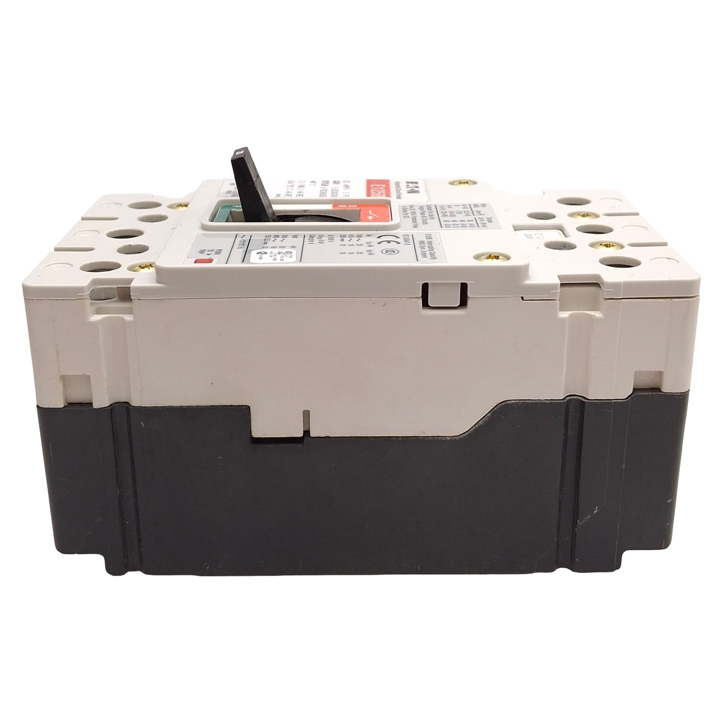 Used Eaton EGB3020FFG E125B Molded Case Circuit Breaker, 3-Pole, 20A, 480VAC/250VDC